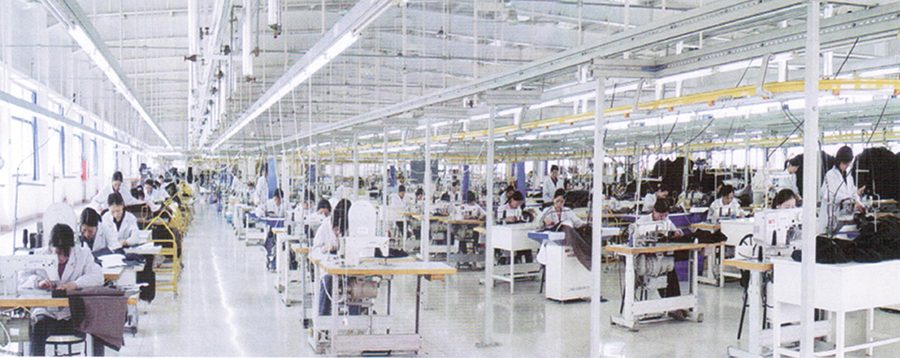 服（fú）裝車間